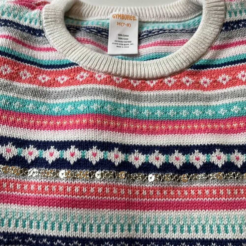 Gymboree sequins stripe